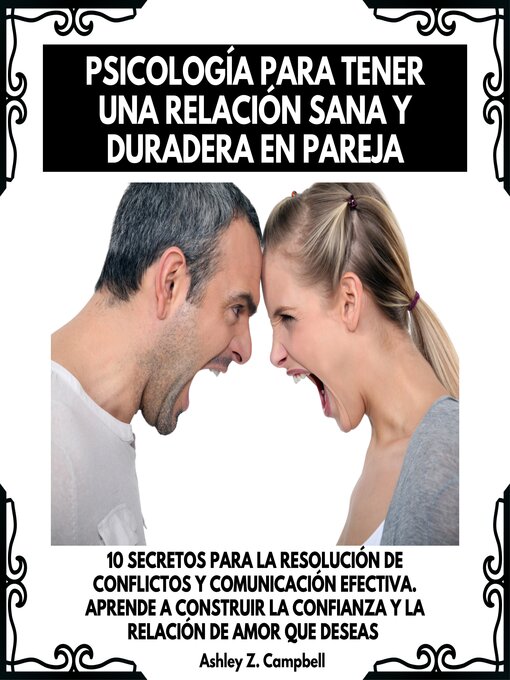 Cover image for PSICOLOGÍA PARA TENER UNA RELACIÓN SANA Y DURADERA EN PAREJA